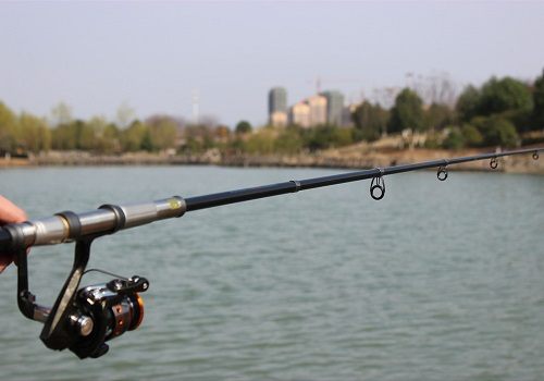 Holding a Carbon Fiber Fishing Rod