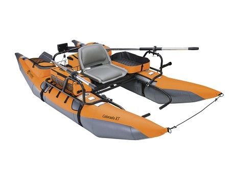 Classic Accessories Colorado XT inflatable pontoon boat.