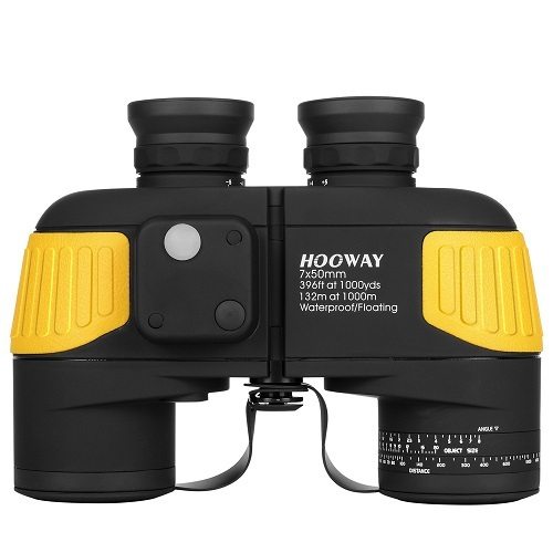 Hooway 7x50 Waterproof Fogproof Marine Binoculars